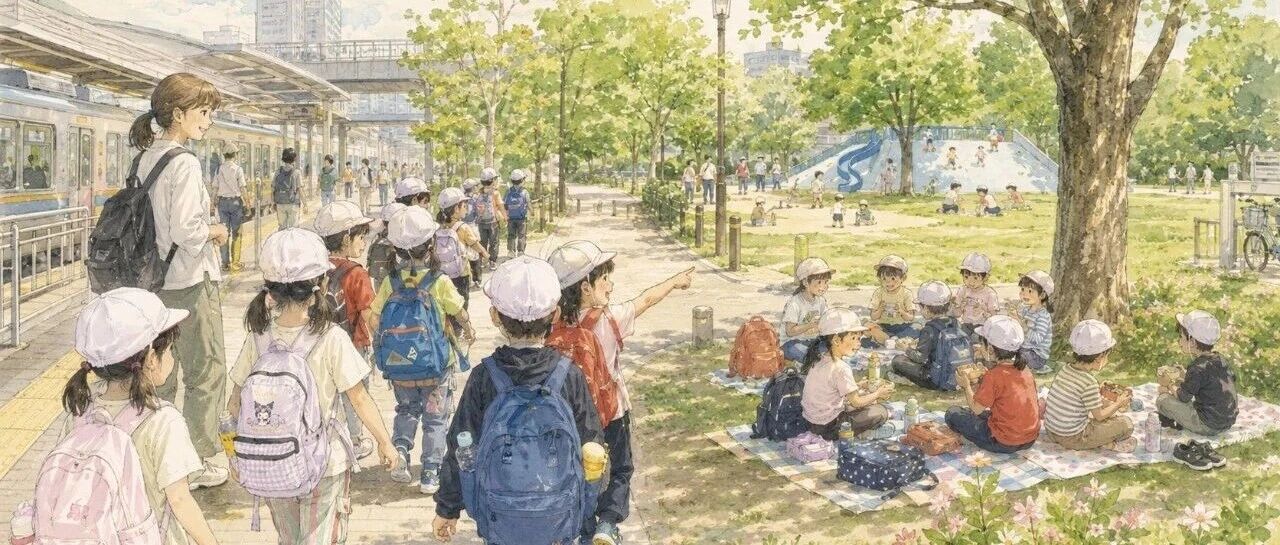 一年级远足——去公园玩的一天